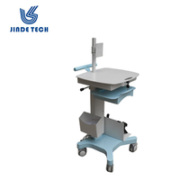 Medical workstation trolley for all-in-one 