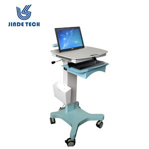Medical workstation trolley laptop
